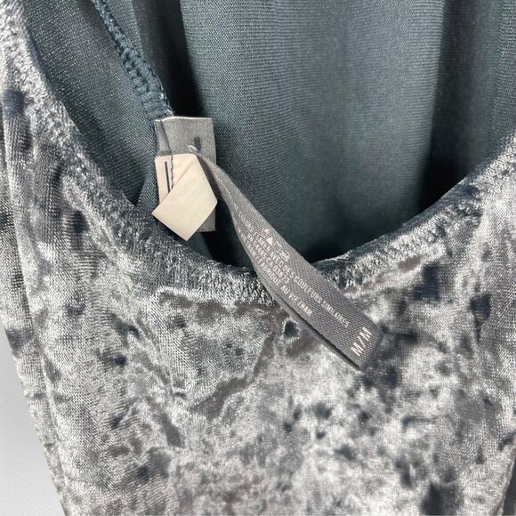 Aerie Women's Blue and Silver Bodysuit Medium M - Picture 7 of 7